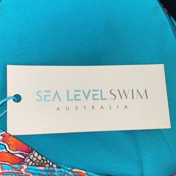 Sea Level Dominica Bikini Top with Luminous trim NWT Size 12 - Picture 7 of 8